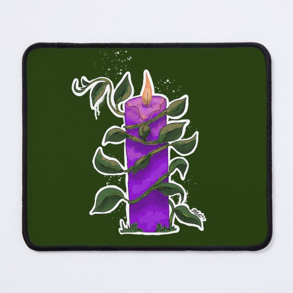 Item preview, Vine Wrapped Pillar Candle designed and sold by TheMossAndMermaid.