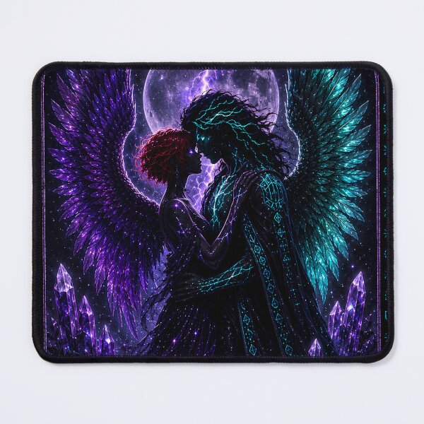 Item preview, The Lala and Zephyrion Tarot Deck - The Lovers  designed and sold by Lara Herzog.