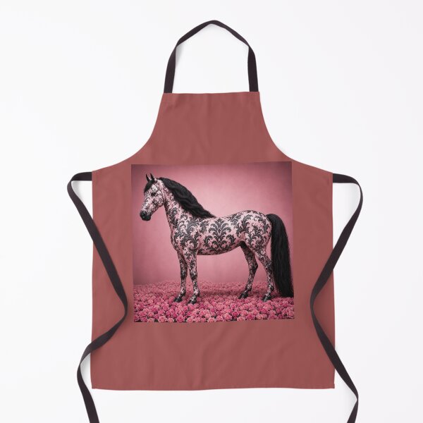 Item preview, Pink & Black Baroque Horse designed and sold by DesignsByPrnces.