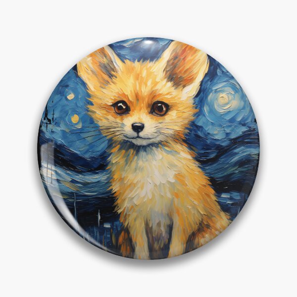 Item preview, Funny Fennec Fox Starry Night Illustration Mom Dad Kids designed and sold by rafaeltto.