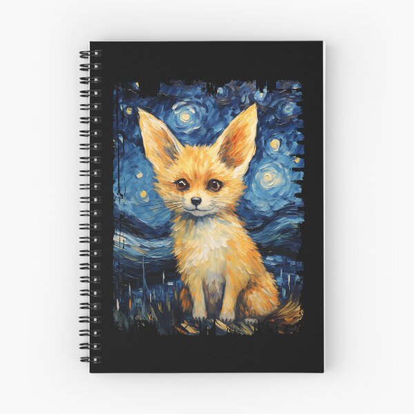 Item preview, Funny Fennec Fox Starry Night Illustration Mom Dad Kids designed and sold by rafaeltto.