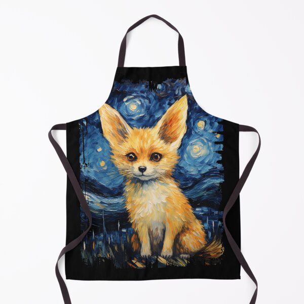 Item preview, Funny Fennec Fox Starry Night Illustration Mom Dad Kids designed and sold by rafaeltto.