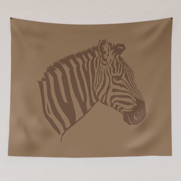 Item preview, Zebra head - AA0183C designed and sold by LionsHut.
