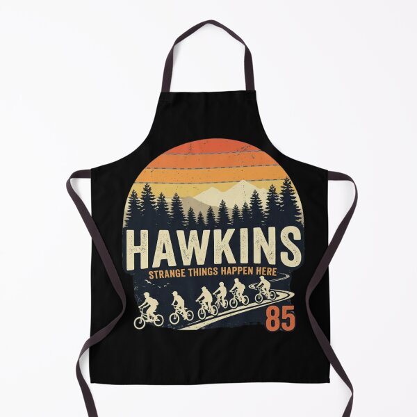 Item preview, Netflix Stranger Things Hawkins Strange Things 85 Retro T-Shirt designed and sold by MaafiaArtsThai.