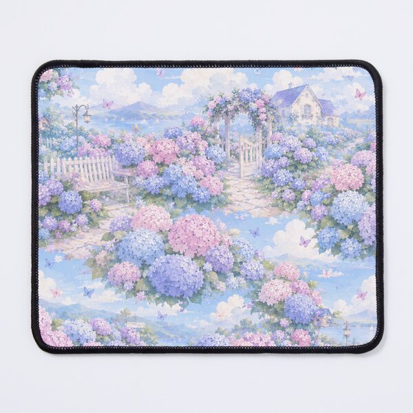 Item preview, Dreamy Hydrangea Garden Landscape designed and sold by 0606PM.