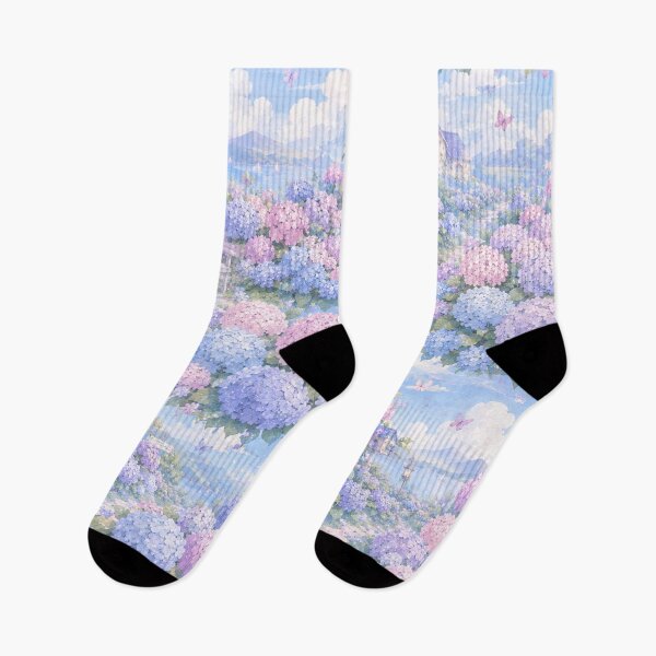 Item preview, Dreamy Hydrangea Garden Landscape designed and sold by 0606PM.