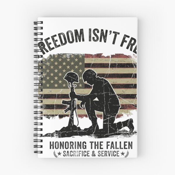 Item preview, Freedom Isn’t Free – Honoring the Fallen – – Patriotic Soldier Memorial Design designed and sold by ShirtsUp-Lane.