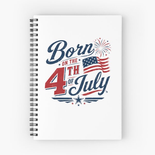 Item preview, Born On The 4th Of July Independence Day American Birthday Patriot designed and sold by RetroMini2026.