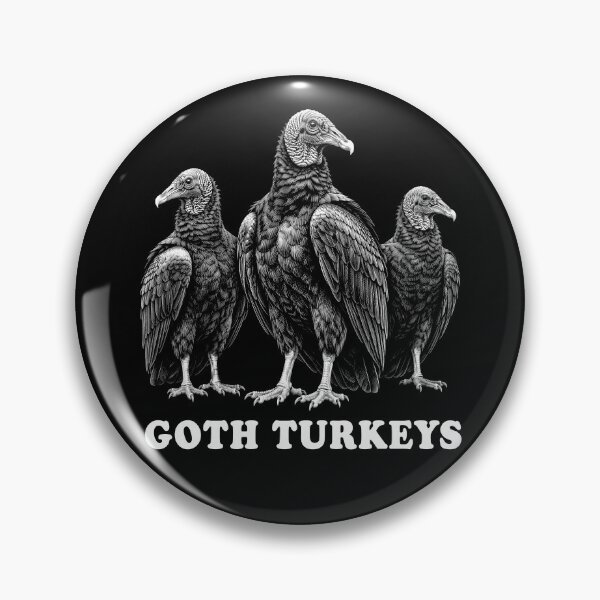 Item preview, Goth Turkeys Vulture Mislabel Humor designed and sold by Victor Shadehorn.