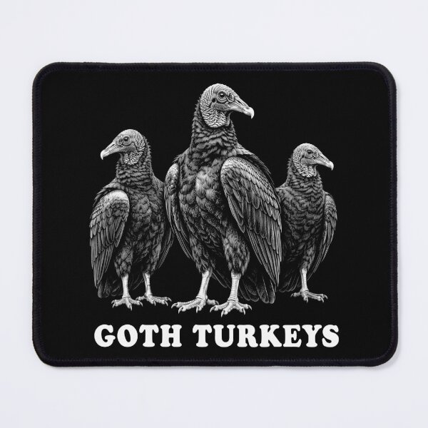 Item preview, Goth Turkeys Vulture Mislabel Humor designed and sold by Victor Shadehorn.