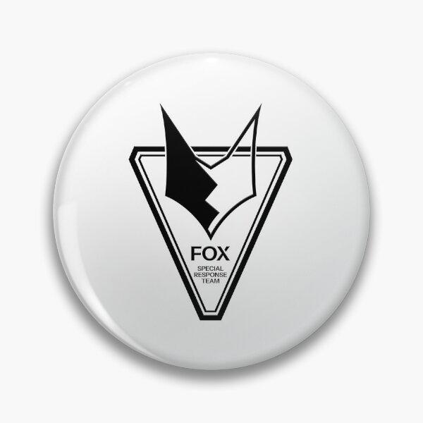 Item preview, Blue Archive Fox Team Emblem Black designed and sold by SkyPouikPouik.