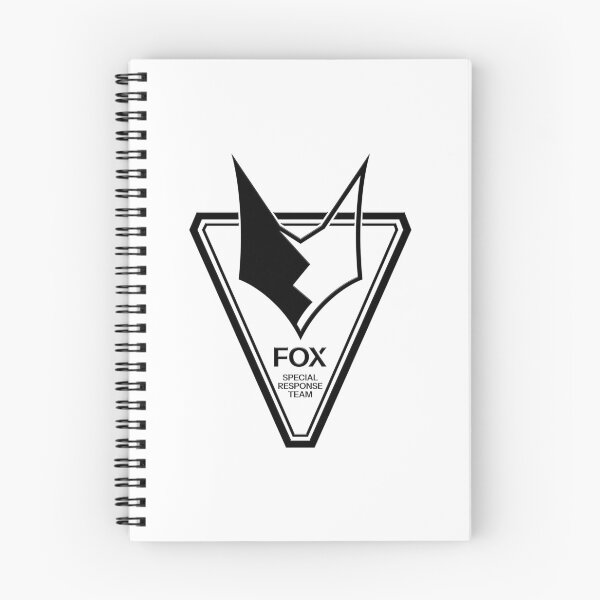 Item preview, Blue Archive Fox Team Emblem Black designed and sold by SkyPouikPouik.