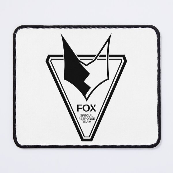 Item preview, Blue Archive Fox Team Emblem Black designed and sold by SkyPouikPouik.