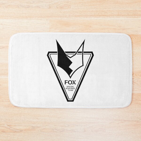 Item preview, Blue Archive Fox Team Emblem Black designed and sold by SkyPouikPouik.