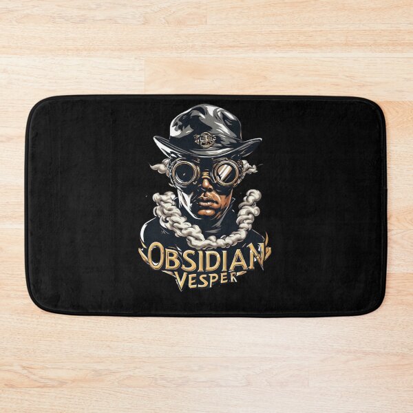 Item preview, Obsidian Vesper No Cigar - Premium Enamel Rebel Art_02 designed and sold by Shift-Bloom.