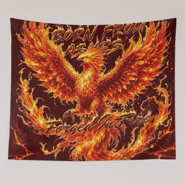 Item preview, Mythical Phoenix Design | Flame Bird Fantasy Art designed and sold by Rixben.