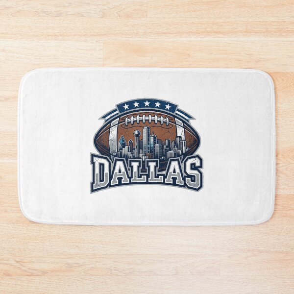 Item preview, Dallas Skyline Football Patch - Texas Sports Urban Design designed and sold by ShirtsUp-Lane.
