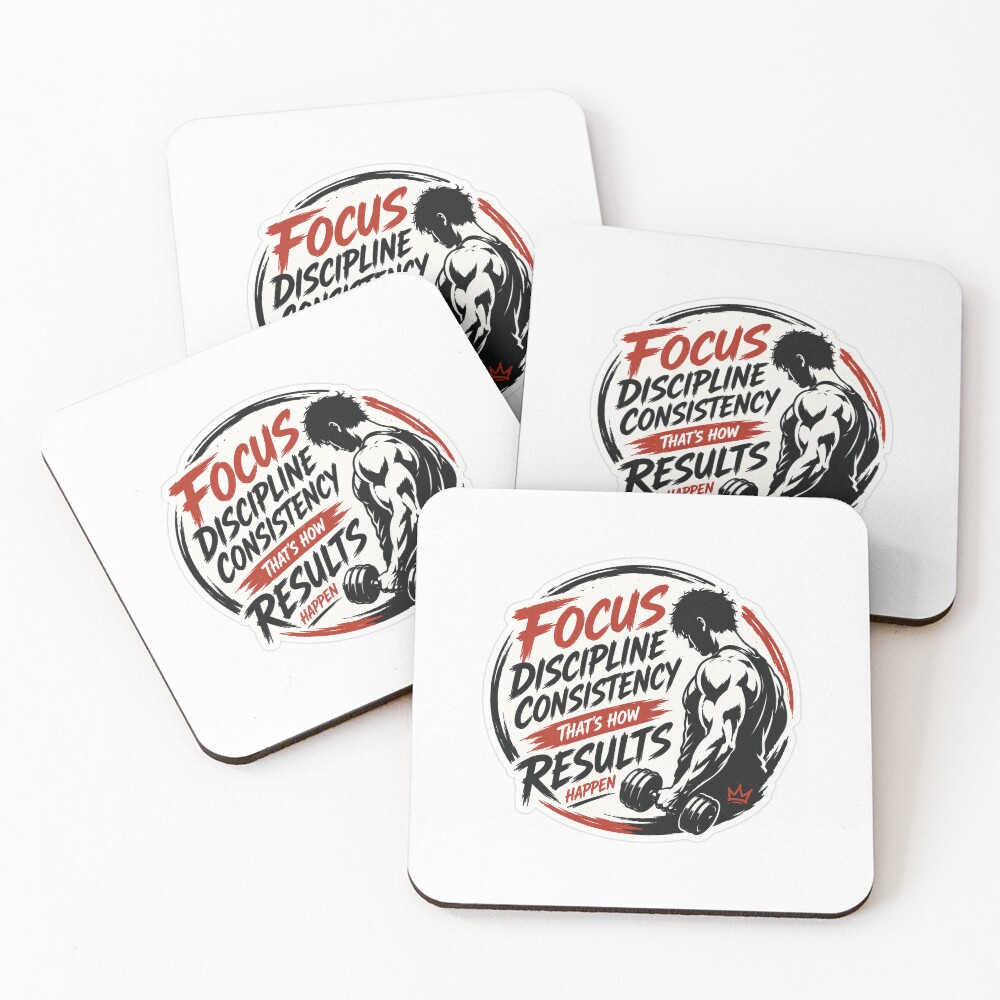 Item preview, Coasters (Set of 4) designed and sold by YogiCodeLab.