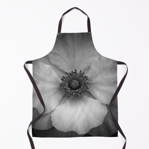 Item preview, Silence in the Petals — Black and White Anemone Flower Macro Photography Print Wall Art Poster designed and sold by CunningMaskPrints.