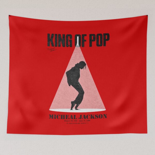 Item preview, MJ king of pop retro vintage album fan art  designed and sold by Malkmkhlo-3.