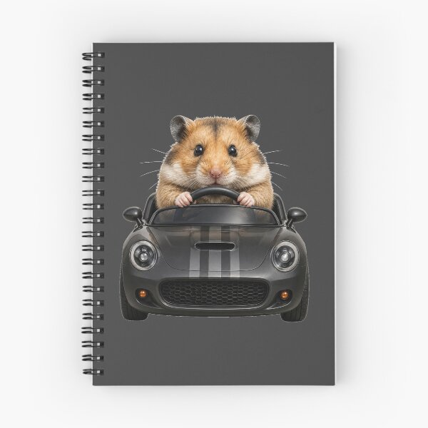 Item preview, Cute Hamster Driving a Sports Car | Funny Animal Driver designed and sold by Rush2Buy.