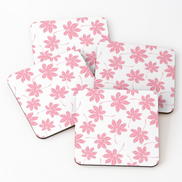 Item preview, Aesthetic Blush Pink Tropical Leaves Pattern designed and sold by altastudio.