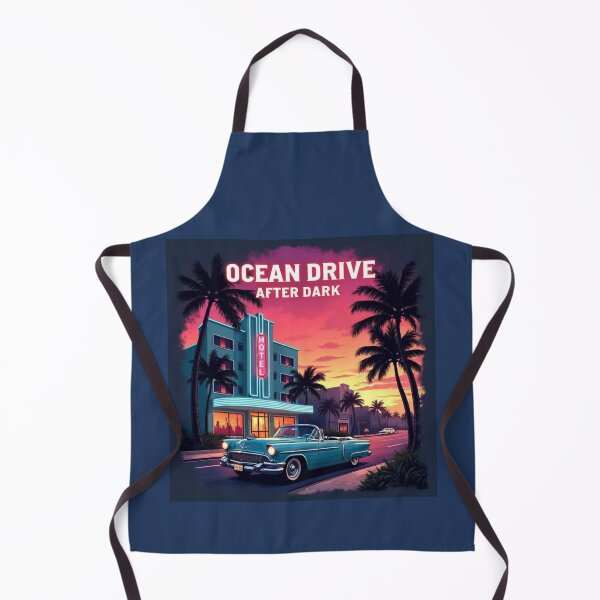 Item preview, Vintage cean Drive After Dark Miami Beach designed and sold by piketo.