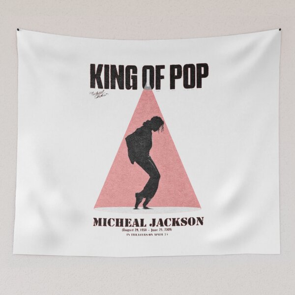 Item preview, MJ king of pop retro vintage album fan art  designed and sold by Malkmkhlo-3.