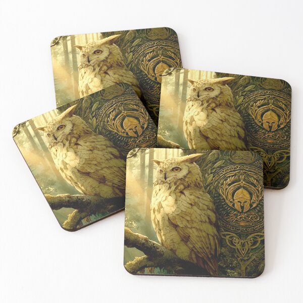 Item preview, The Owl of Athena's Grove#1 designed and sold by Helios Be. Lavsh.