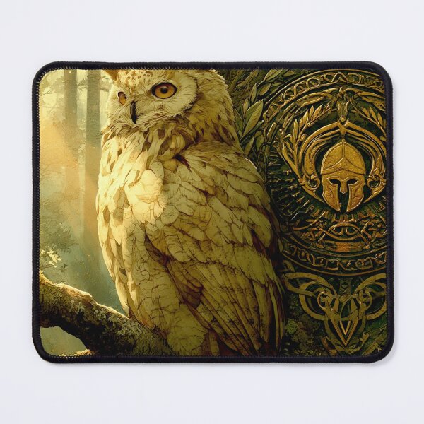 Item preview, The Owl of Athena's Grove#1 designed and sold by Helios Be. Lavsh.