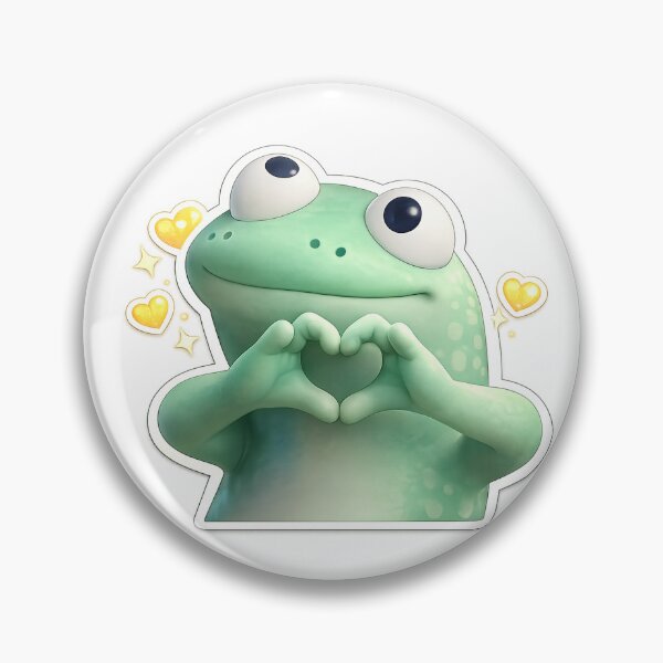 Item preview, Cute Love Gecko Sticker designed and sold by MoodPopz Studio.