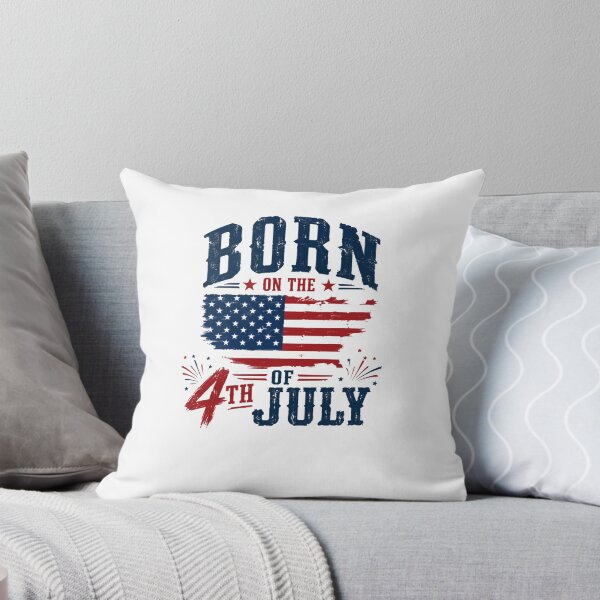 Item preview, Born On The 4th Of July American Patriot Independence Day Birthday designed and sold by RetroMini2026.