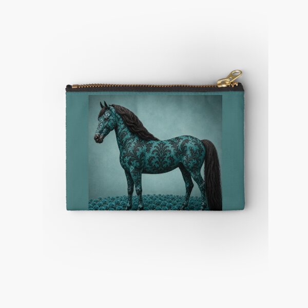 Item preview, Teal & Black Baroque Horse designed and sold by DesignsByPrnces.