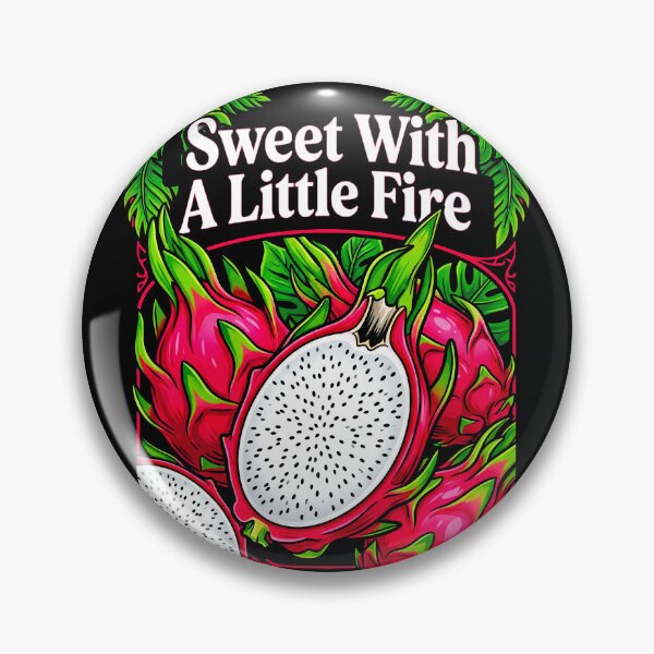 Item preview, Sweet With A Little Fire Dragon Fruit designed and sold by graphixpolash.