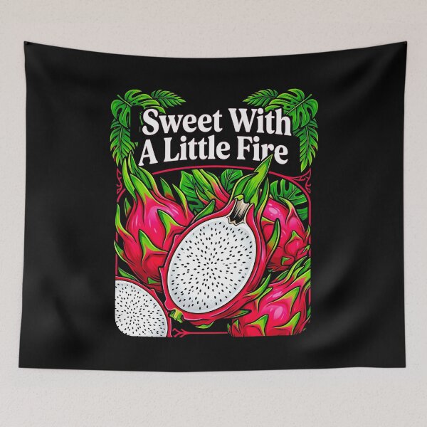 Item preview, Sweet With A Little Fire Dragon Fruit designed and sold by graphixpolash.