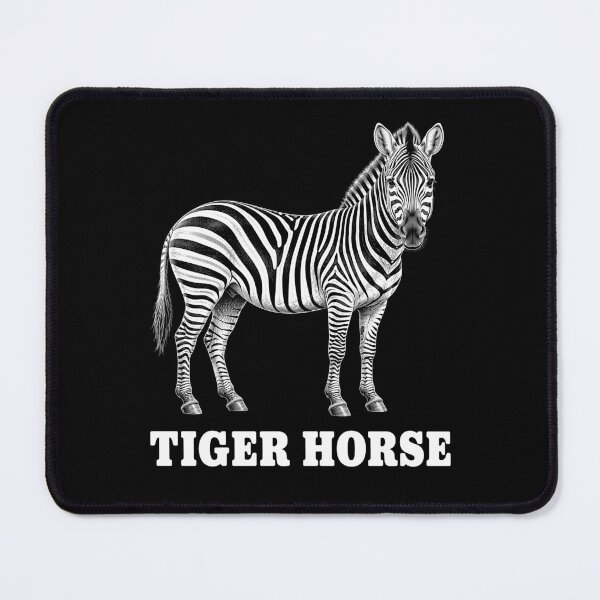 Item preview, Tiger Horse Zebra Mislabel Humor designed and sold by Victor Shadehorn.