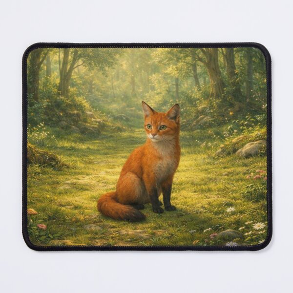 Item preview, Purrfect Cat-Fox in the Forest designed and sold by PurrfectWhisper.