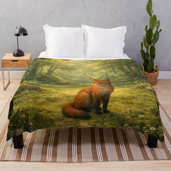 Item preview, Purrfect Cat-Fox in the Forest designed and sold by PurrfectWhisper.