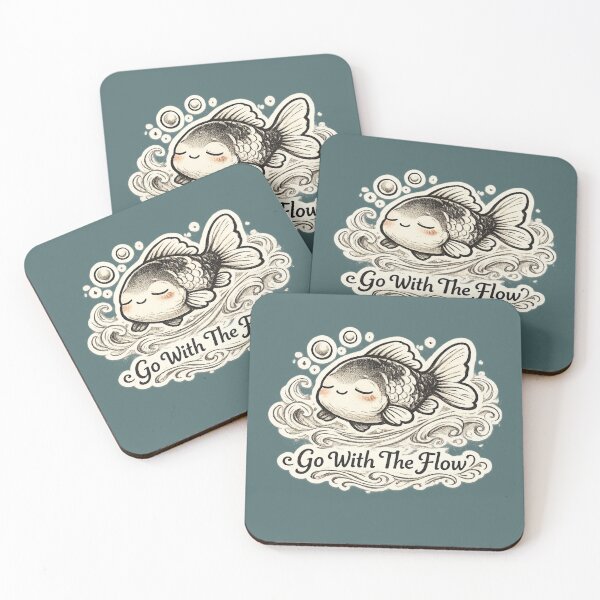 Item preview, Go With The Flow Fish Design designed and sold by Safe Haven Pets.