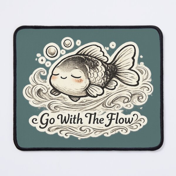 Item preview, Go With The Flow Fish Design designed and sold by Safe Haven Pets.