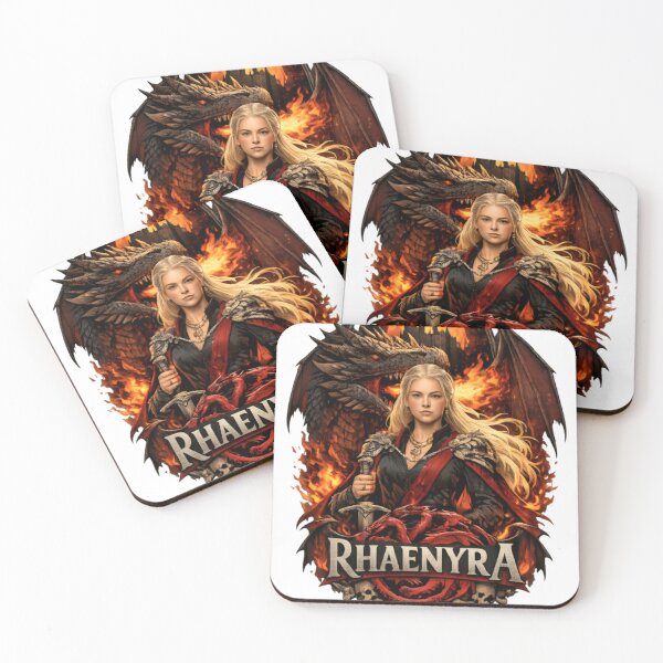 Item preview, Rhaenyra Dragon Queen – Fire and Blood Fantasy Emblem designed and sold by CatLovers Studio.