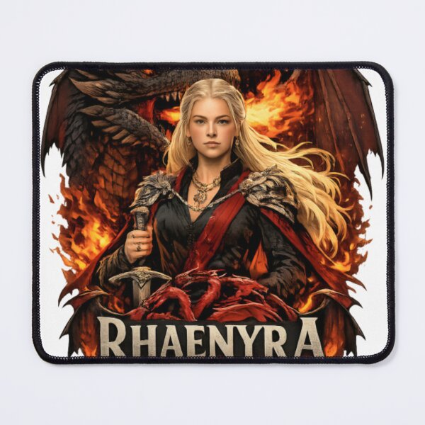 Item preview, Rhaenyra Dragon Queen – Fire and Blood Fantasy Emblem designed and sold by CatLovers Studio.