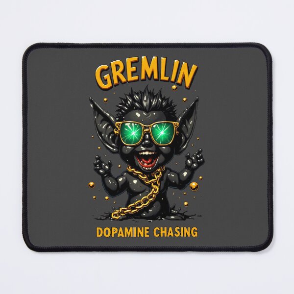 Item preview, Gremoji Society -Dopamine Gremlin | ADHD Reward Chaser_01 designed and sold by Shift-Bloom.