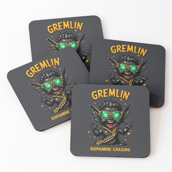 Item preview, Gremoji Society -Dopamine Gremlin | ADHD Reward Chaser_01 designed and sold by Shift-Bloom.
