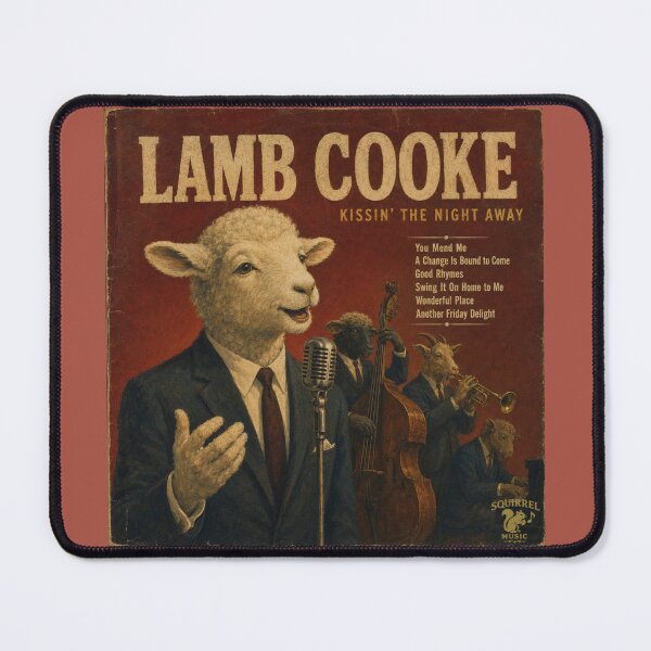 Item preview, Lamb Cooke Kissing the Night Away designed and sold by MissTerryWoman.