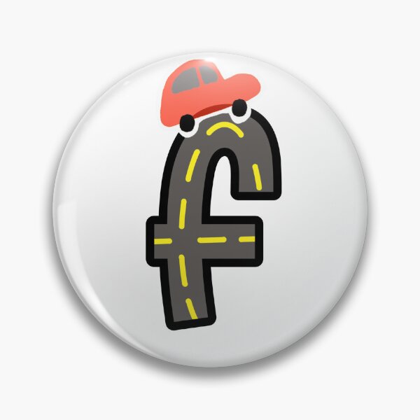 Item preview, Red car on F designed and sold by tiredteacher57.