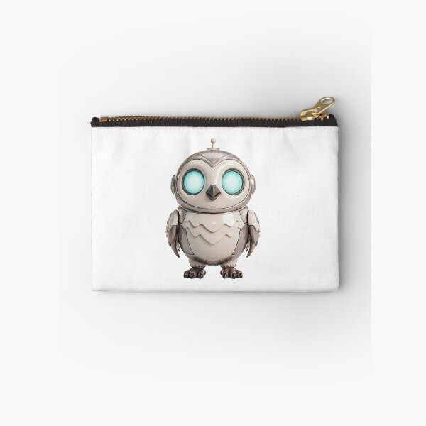 Item preview, Cute Cyberpunk Robot Owl Illustration designed and sold by abanoubsamir938.