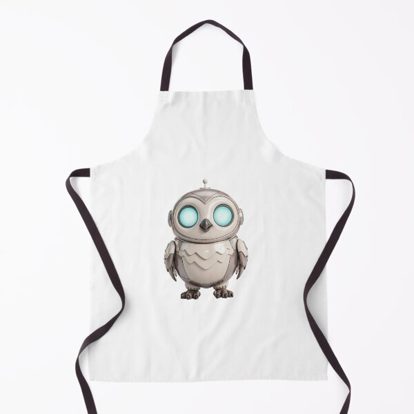 Item preview, Cute Cyberpunk Robot Owl Illustration designed and sold by abanoubsamir938.