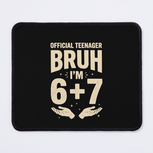 Item preview, Official Teenager Bruh I'm 6 + 7 Thirteenth Birthday 13 Year Old Teenager designed and sold by SofenArt.