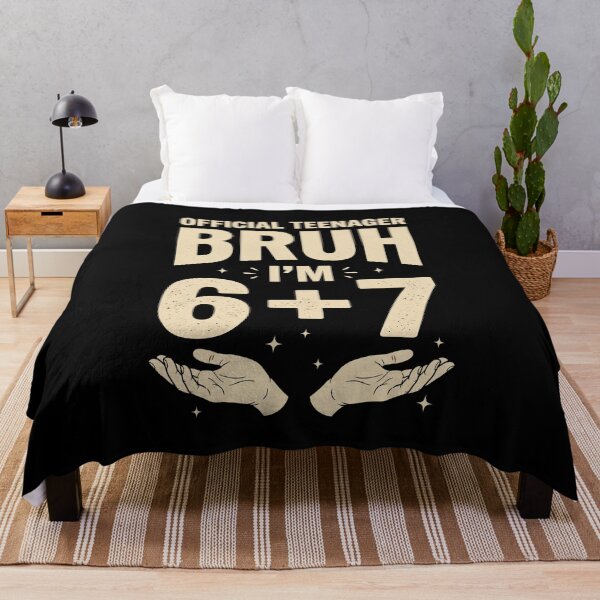 Item preview, Official Teenager Bruh I'm 6 + 7 Thirteenth Birthday 13 Year Old Teenager designed and sold by SofenArt.